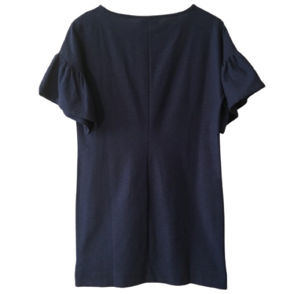 VINEYARD VINES Dress Flutter Sleeve Shift Tunic - Picture 2 of 6